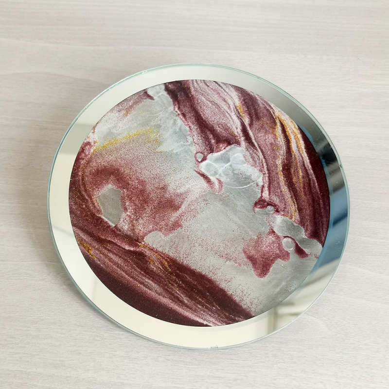 Artă cu nisip DIY creativă – peisaj în clepsidră de sticlă 3D pentru birou, decor de masă, mini jucărie decorativă