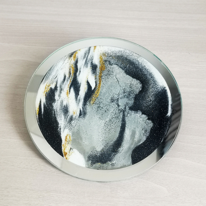 Artă cu nisip DIY creativă – peisaj în clepsidră de sticlă 3D pentru birou, decor de masă, mini jucărie decorativă