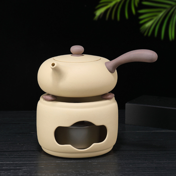 Ceainic Chaoshan Kung Fu, ceramic pentru ceai Pu'er, mic, roșu, design Xi Shi