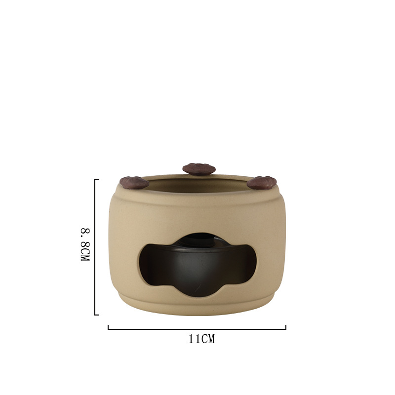 Ceainic Chaoshan Kung Fu, ceramic pentru ceai Pu'er, mic, roșu, design Xi Shi