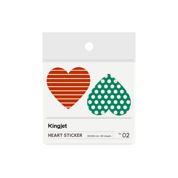 Kingjet Etichete adezive originale, design simplu, drăguțe pentru planner DIY, sigilare pentru pungi cadou