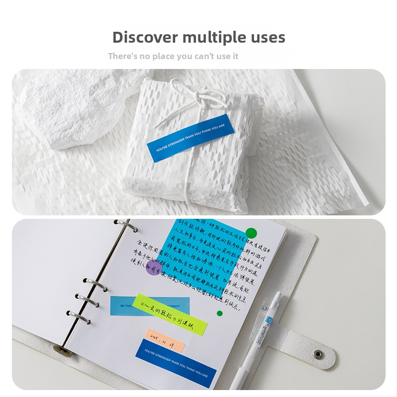 Kingjet Etichete adezive originale, design simplu, drăguțe pentru planner DIY, sigilare pentru pungi cadou