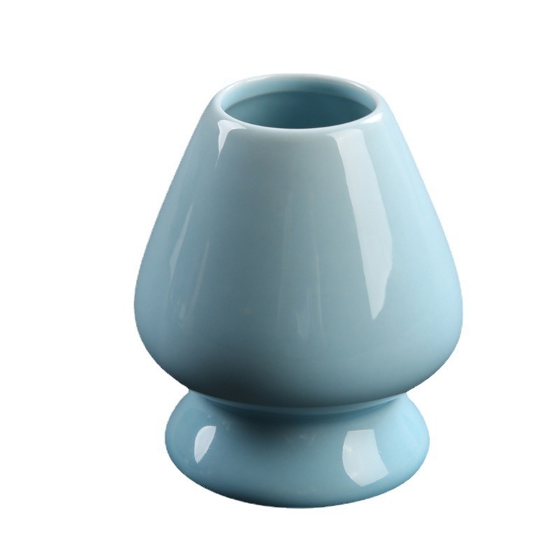 Suport ceramic pentru tel de matcha în stil japonez