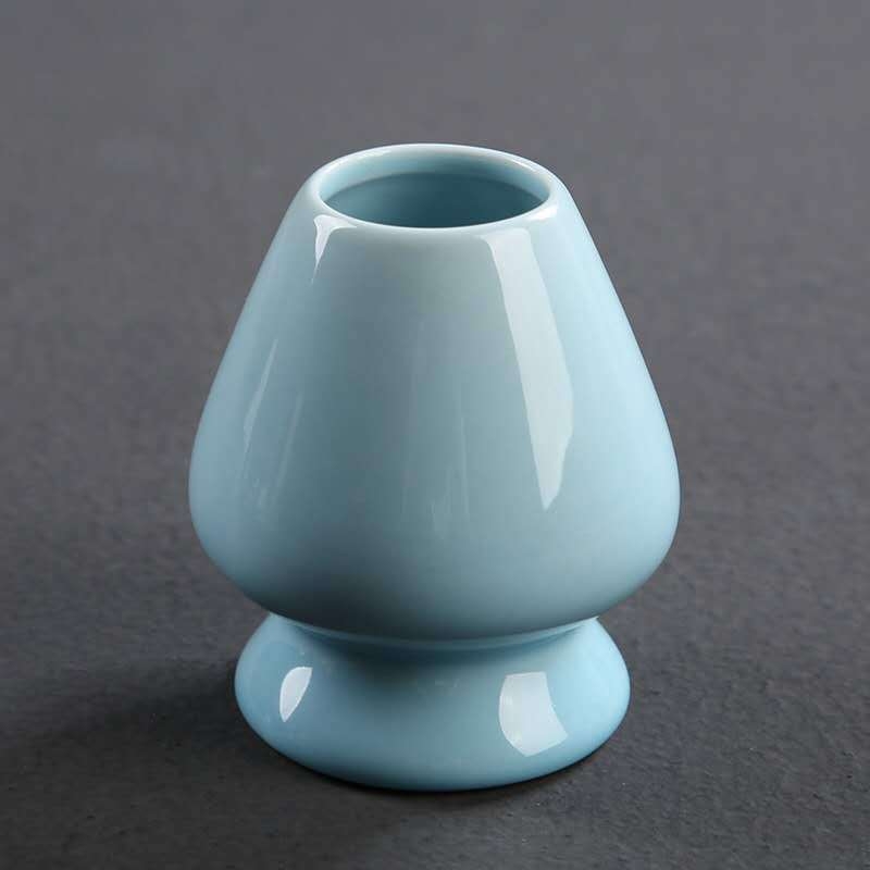 Suport ceramic pentru tel de matcha în stil japonez