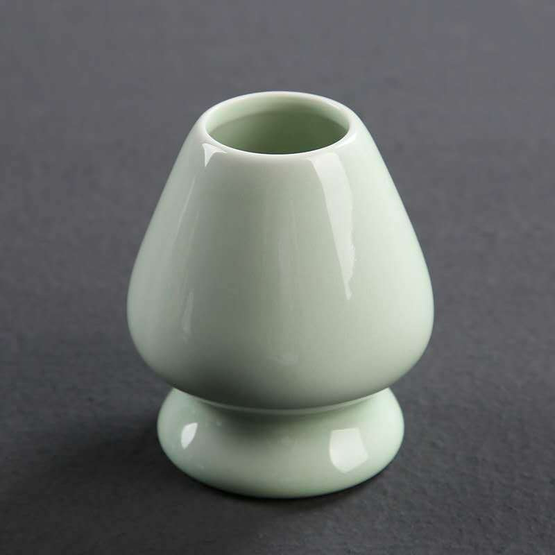 Suport ceramic pentru tel de matcha în stil japonez