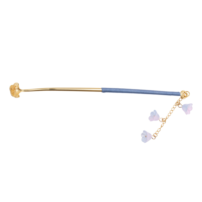 Lingură de ceai cu ciucure și pandantiv, linguriță pentru ceremonia ceaiului, accesoriu elegant de ceai