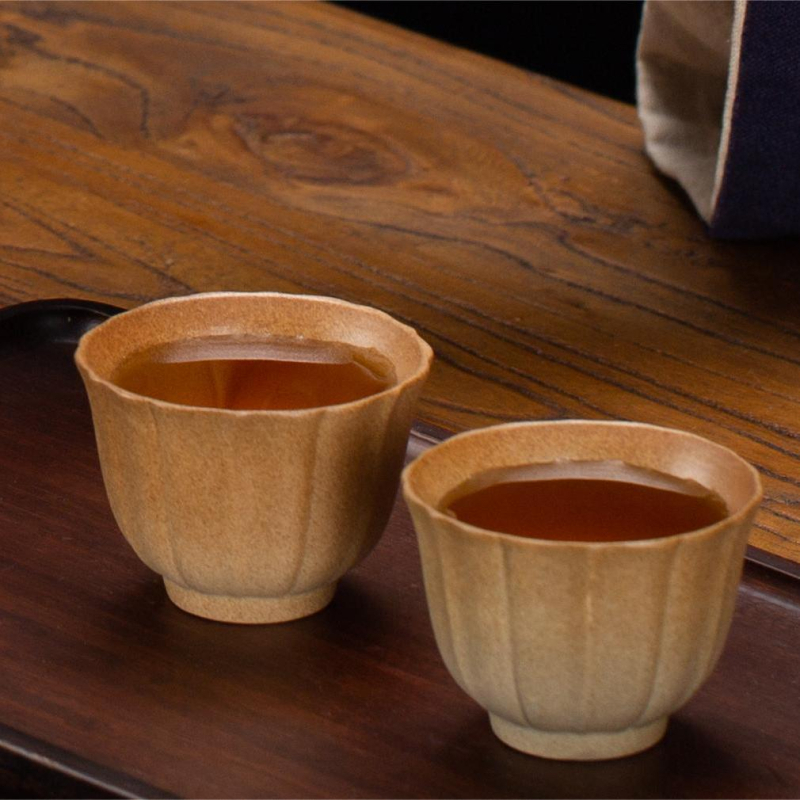 Set de ceai ceramic vintage Kung Fu cu ceainic, cești și fierbător pentru prepararea ceaiului pe aragaz – pentru uz casnic și în aer liber