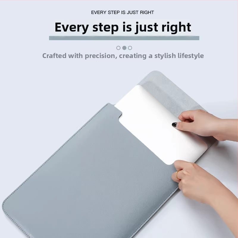 PU kožená vnútorná taška na tabletu a notebook, vodeodolná ochranná kapsa, prenášateľný podložka pod myš, dvojúčelová vnútorná taška
