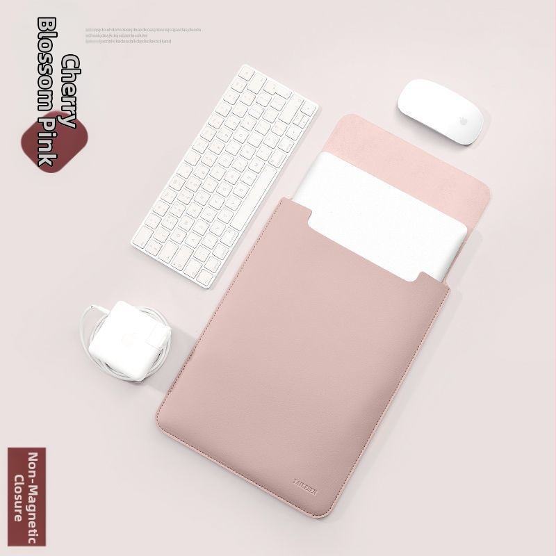 PU kožená vnútorná taška na tabletu a notebook, vodeodolná ochranná kapsa, prenášateľný podložka pod myš, dvojúčelová vnútorná taška