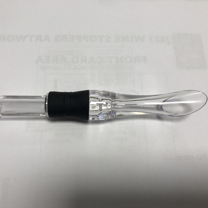 Decantator cu cioc de vultur pentru aerare rapidă a vinului – dozor acrilic cu gură lungă pentru vin roșu