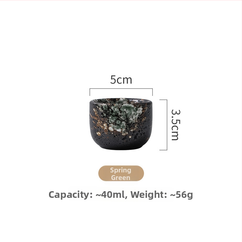 Cupe ceramice japoneze, stil mini: pahar pentru sake, ceai, farfurie pentru sashimi, ceașcă pentru espresso și lapte, accesoriu gheață uscată