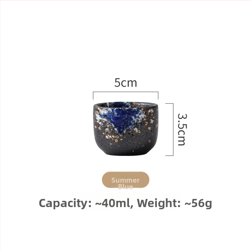 Cupe ceramice japoneze, stil mini: pahar pentru sake, ceai, farfurie pentru sashimi, ceașcă pentru espresso și lapte, accesoriu gheață uscată