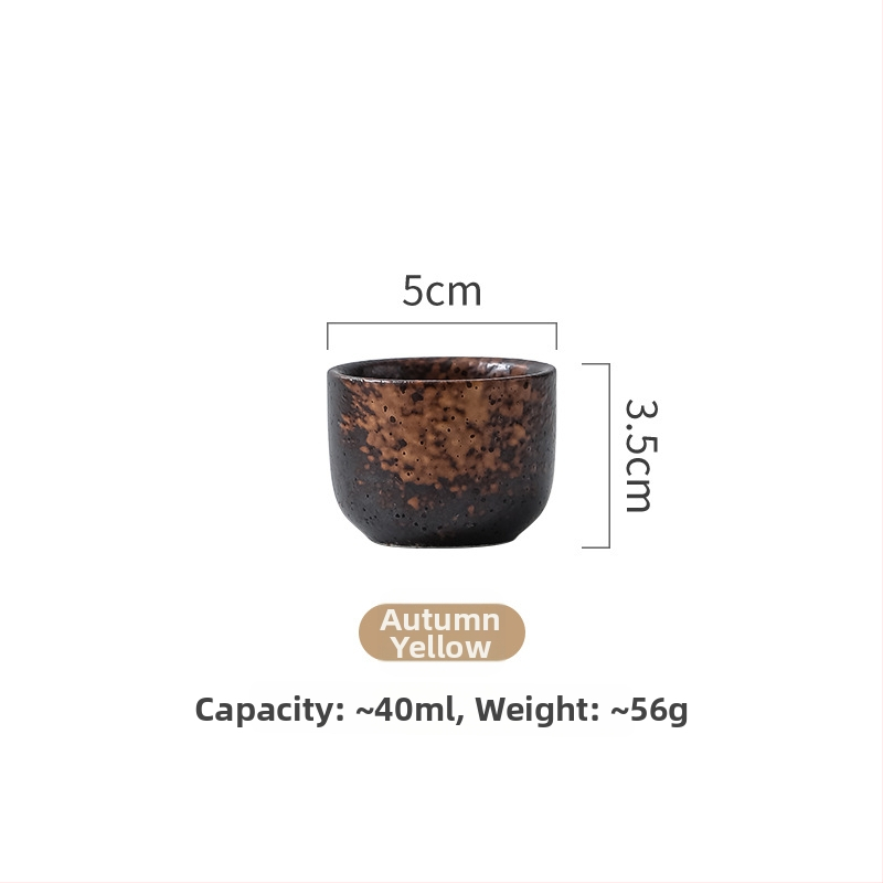 Cupe ceramice japoneze, stil mini: pahar pentru sake, ceai, farfurie pentru sashimi, ceașcă pentru espresso și lapte, accesoriu gheață uscată