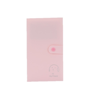 Album de carduri cu folie argintie, cu trei secțiuni, carduri cu animale simple, colecție pentru fani anime, album pentru fotografii Polaroid