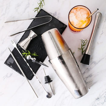 Set de mixare din oțel inoxidabil – set complet de instrumente pentru bar, pentru uz casnic