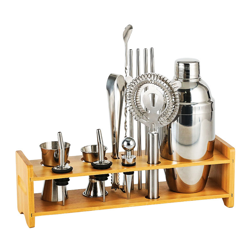 Set de mixare din oțel inoxidabil – set complet de instrumente pentru bar, pentru uz casnic
