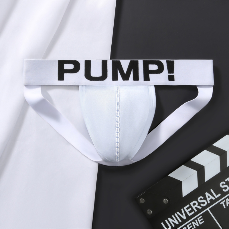 PUMP muške gaće s niskim strukom, pamuk, prozračne, s prednjim džepićem