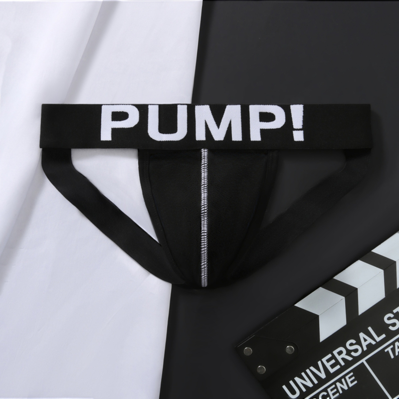 PUMP muške gaće s niskim strukom, pamuk, prozračne, s prednjim džepićem
