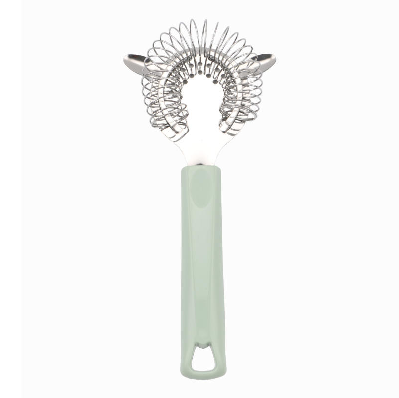 Filtru de gheață din oțel inoxidabil, stil minimalist pentru cocktailuri, unealtă de gravură și cuțit de ananas în formă de V pentru uz casnic