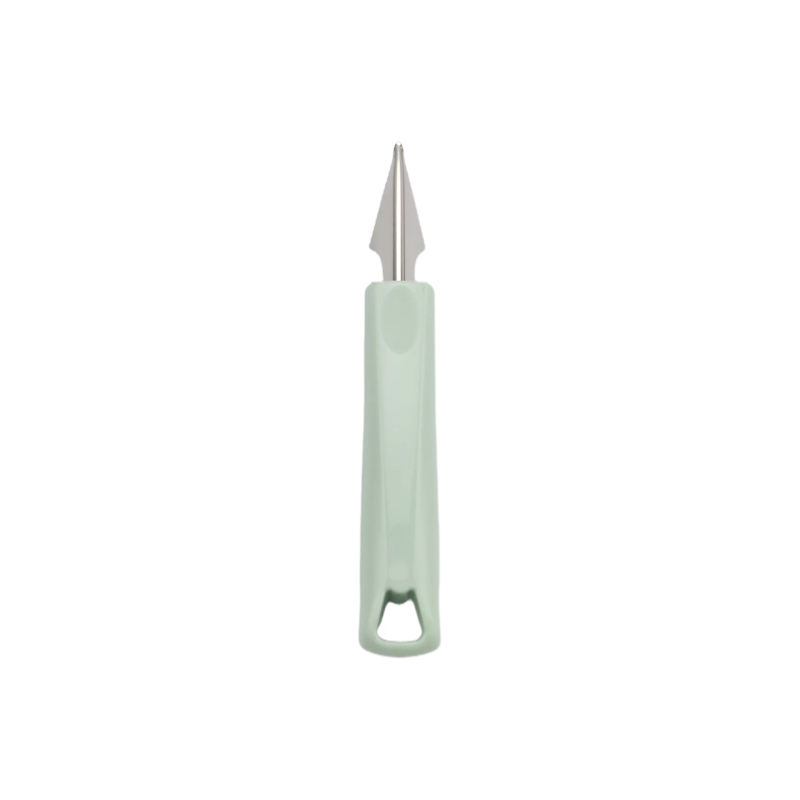 Filtru de gheață din oțel inoxidabil, stil minimalist pentru cocktailuri, unealtă de gravură și cuțit de ananas în formă de V pentru uz casnic