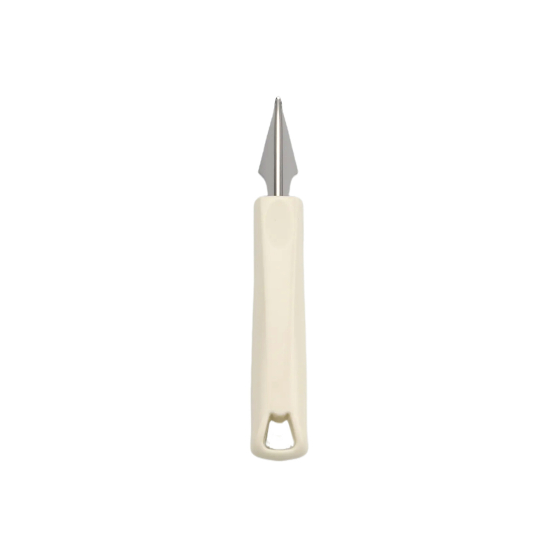 Filtru de gheață din oțel inoxidabil, stil minimalist pentru cocktailuri, unealtă de gravură și cuțit de ananas în formă de V pentru uz casnic