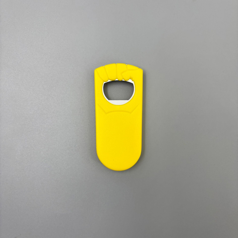 Deschizător de sticle în formă de pumn, deschizător de conserve, finisaj oglindă, pentru bere și sifon, deschizător capac sos de soia, imprimare logo disponibil