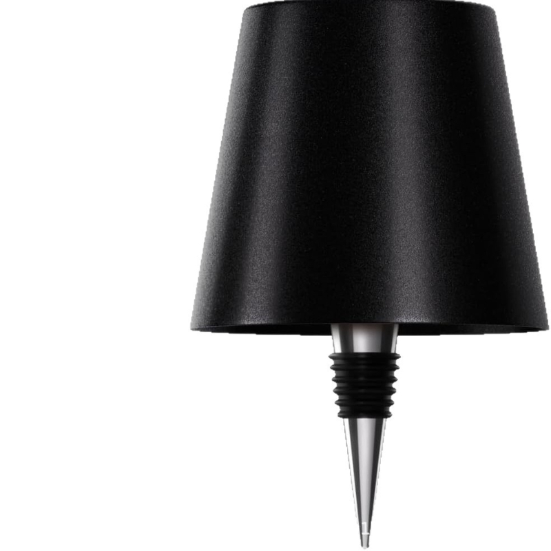 Lampă de noapte în formă de sticlă de vin, lampă de birou cu USB reîncărcabilă pentru bar și restaurant, iluminare decorativă romantică
