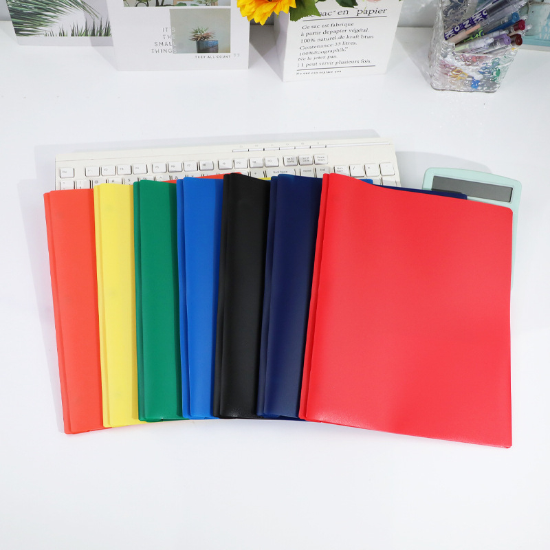 Noul dosar cu clip Tadpole, 3 găuri, format D, organizator de documente pentru birou, 235 x 294 mm