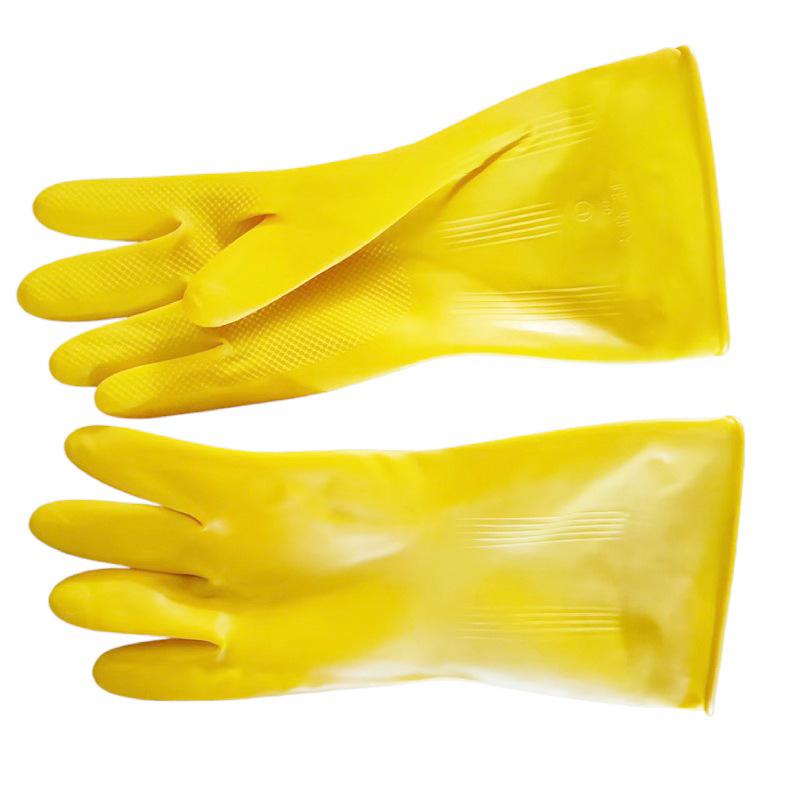 Nanyang debeli dugi latex rukavici s kemijskom otpornošću za zaštitu ruku, higijena i prerada hrane