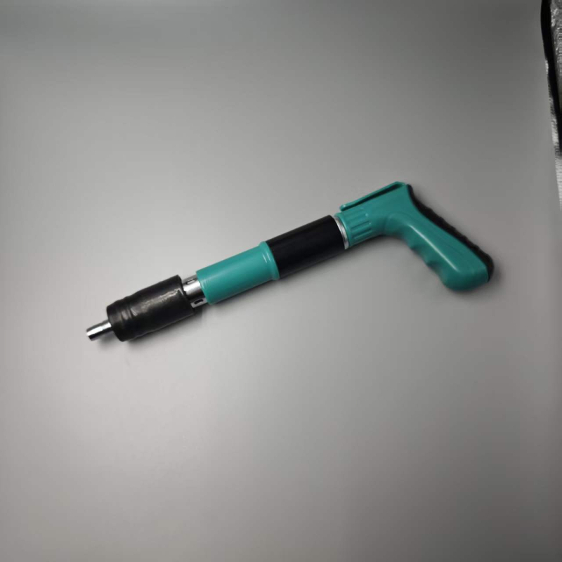 Model nou, pistol cuie silențios pentru montaj în tavan, suport pentru canal de cablu, pistol pneumatic pentru agățat, pistol cuie pentru electrician