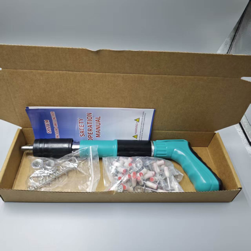Model nou, pistol cuie silențios pentru montaj în tavan, suport pentru canal de cablu, pistol pneumatic pentru agățat, pistol cuie pentru electrician