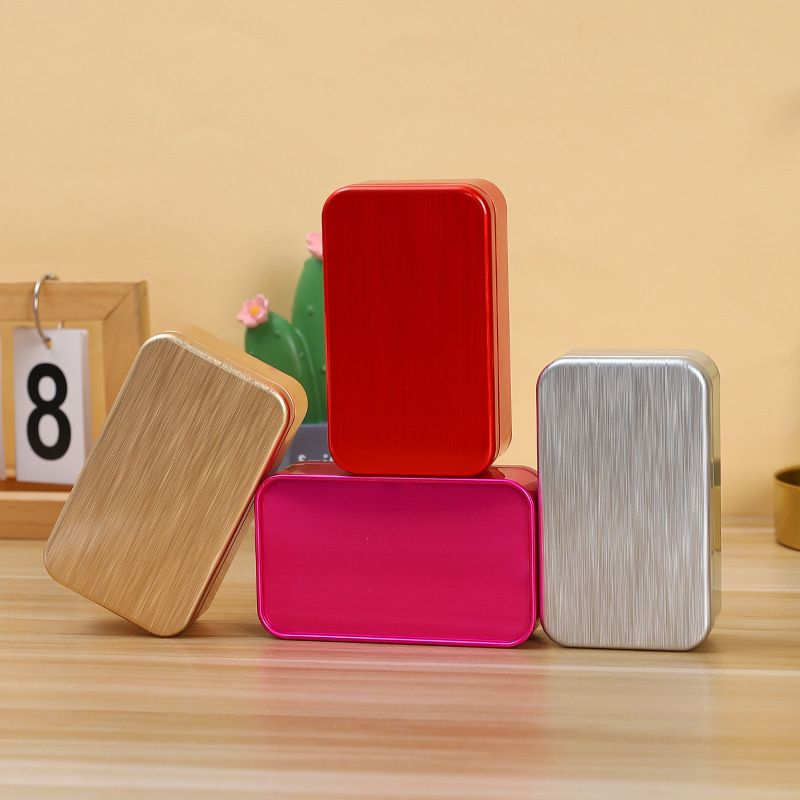 Cutie din tinplate pentru ceai și gustări, cutie portabilă cu compartimente pentru tort tiramisu