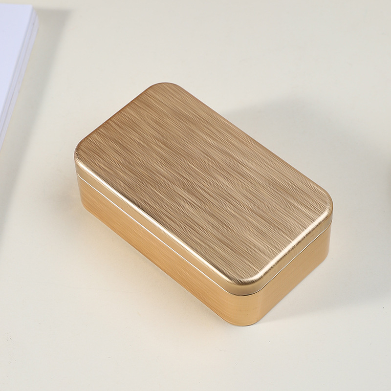 Cutie din tinplate pentru ceai și gustări, cutie portabilă cu compartimente pentru tort tiramisu