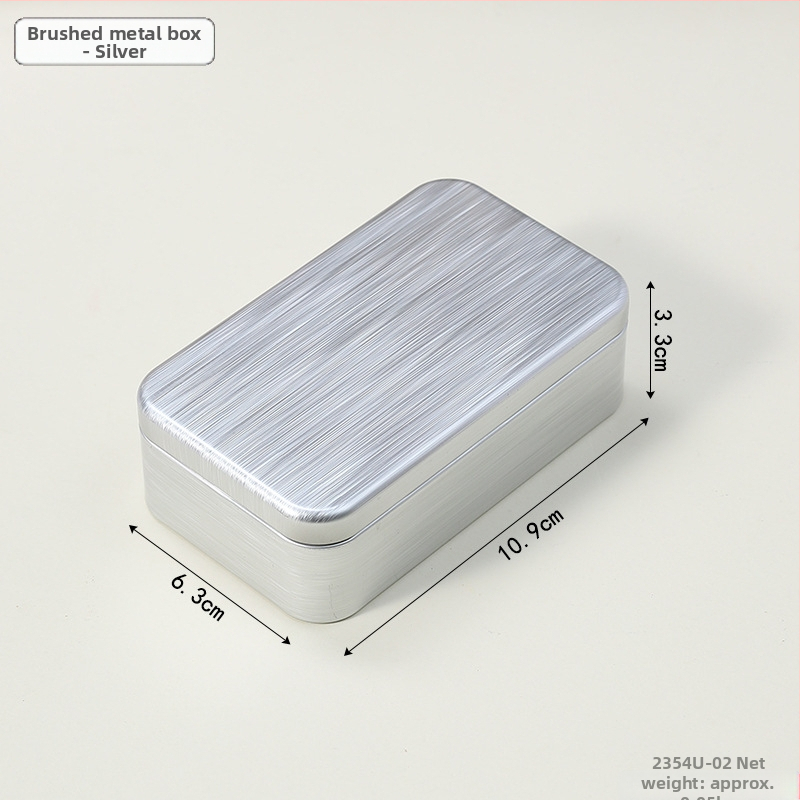 Cutie din tinplate pentru ceai și gustări, cutie portabilă cu compartimente pentru tort tiramisu