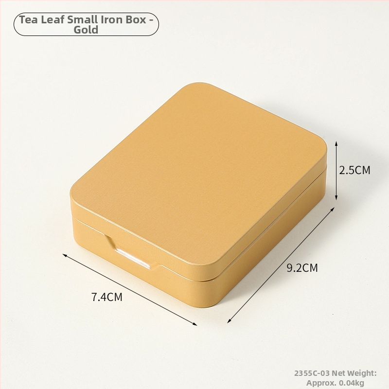 Cutie din tinplate pentru ceai și gustări, cutie portabilă cu compartimente pentru tort tiramisu