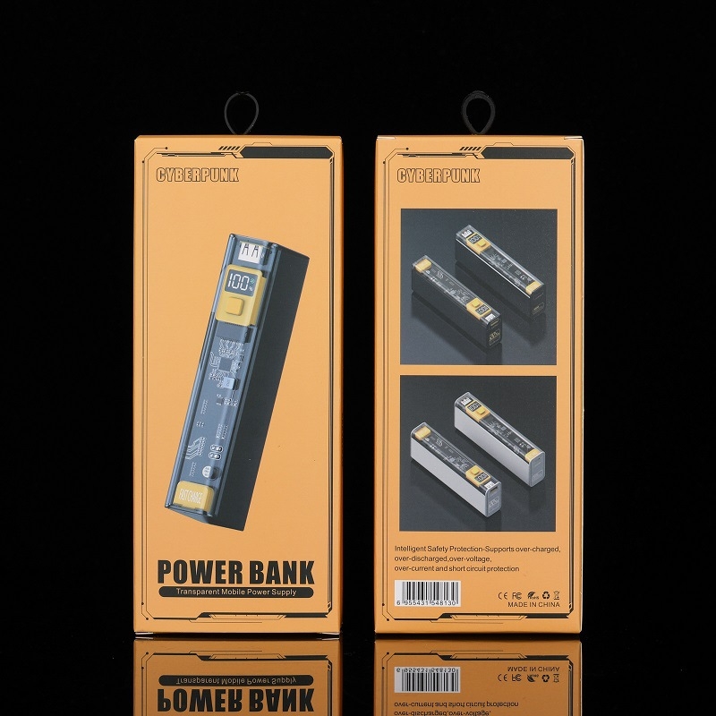 Kutija za pakiranje power bank u stilu Mecha