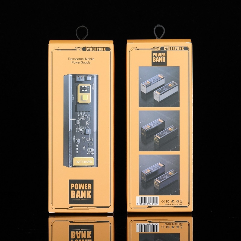 Kutija za pakiranje power bank u stilu Mecha