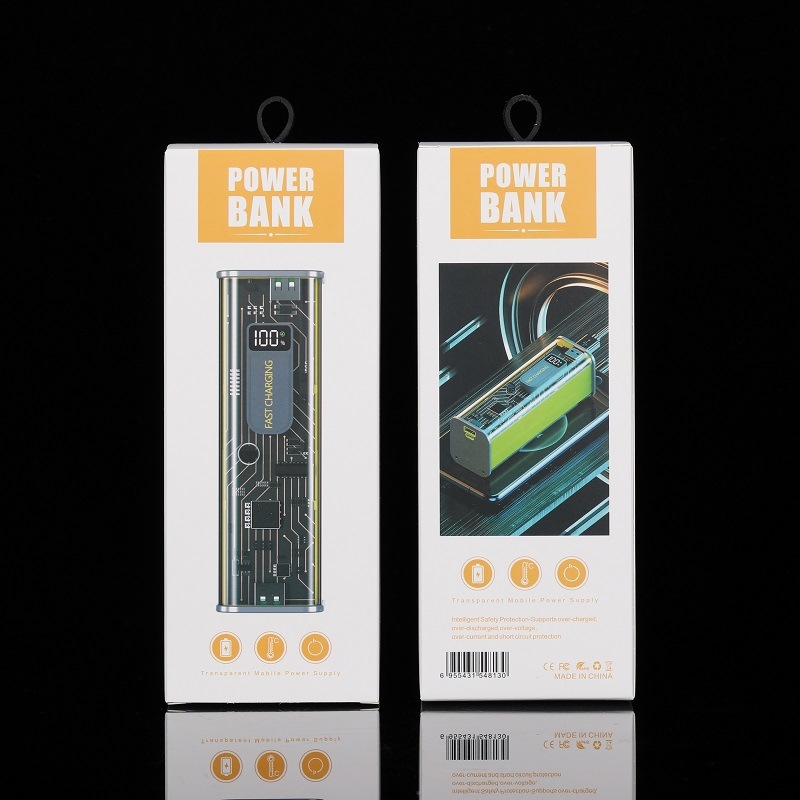 Kutija za pakiranje power bank u stilu Mecha