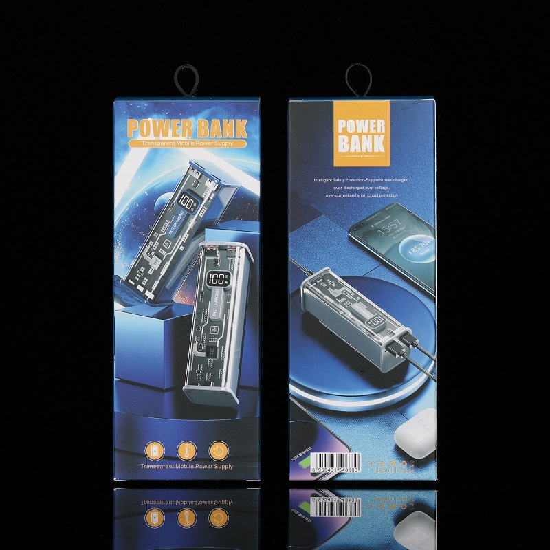 Kutija za pakiranje power bank u stilu Mecha