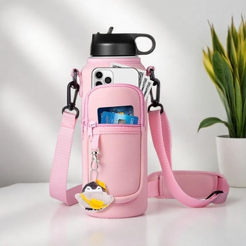 Manșon protector de 40oz pentru termos, anti-cadere, anti-zgâriere, pentru drumeții în aer liber