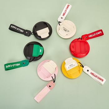 Capac universal pentru pahare de cafea și termos, din plastic, cu siglă imprimată, personalizabil