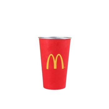 Cană din aluminiu cu schimbare de culoare, 450 ml, pentru exterior, cană de călătorie