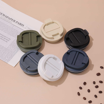 Capac de cafea minimalist, universal, etanș, pentru băut direct