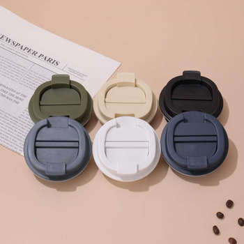 Capac de cafea minimalist, universal, etanș, pentru băut direct