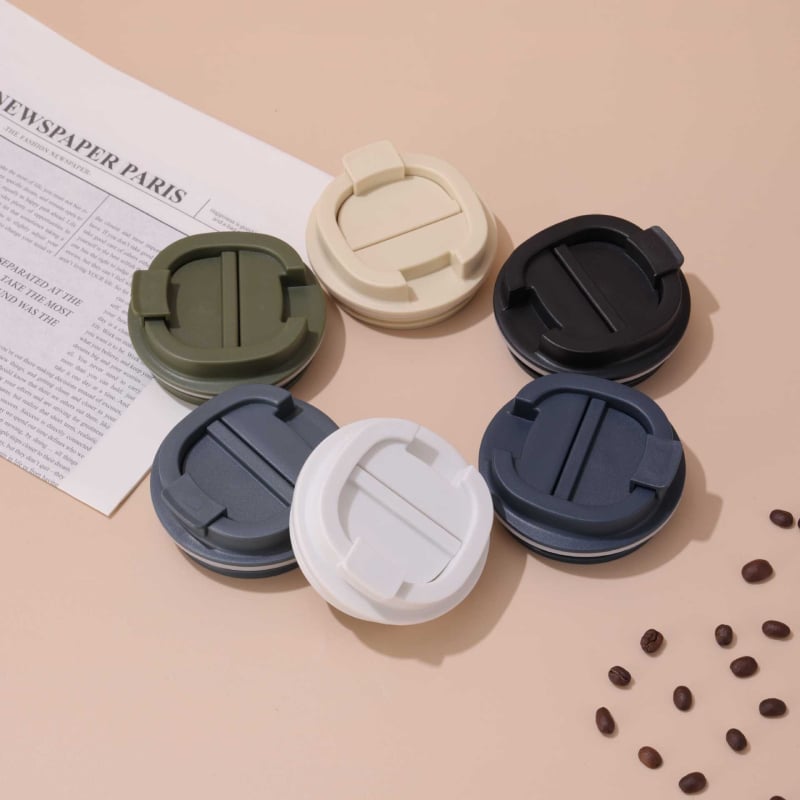 Capac de cafea minimalist, universal, etanș, pentru băut direct