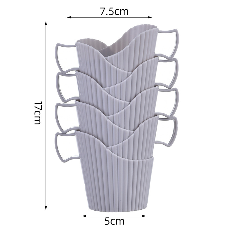 Suport universal din plastic pentru pahare din hârtie de unică folosință, izolație termică anti-arsuri, pentru casă și birou