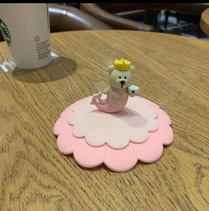Capac din silicon pentru ceașă, universal, rotund, pentru cești din ceramică și sticlă, capac antipraf pentru cafea, accesorii