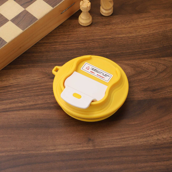 Capac octagonal pentru cești de cafea pentru consum direct, etanșare anti-scurgere, design minimalist, capac universal pentru cești, personalizabil cu siglă