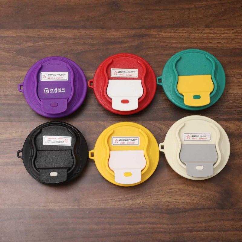 Capac octagonal pentru cești de cafea pentru consum direct, etanșare anti-scurgere, design minimalist, capac universal pentru cești, personalizabil cu siglă