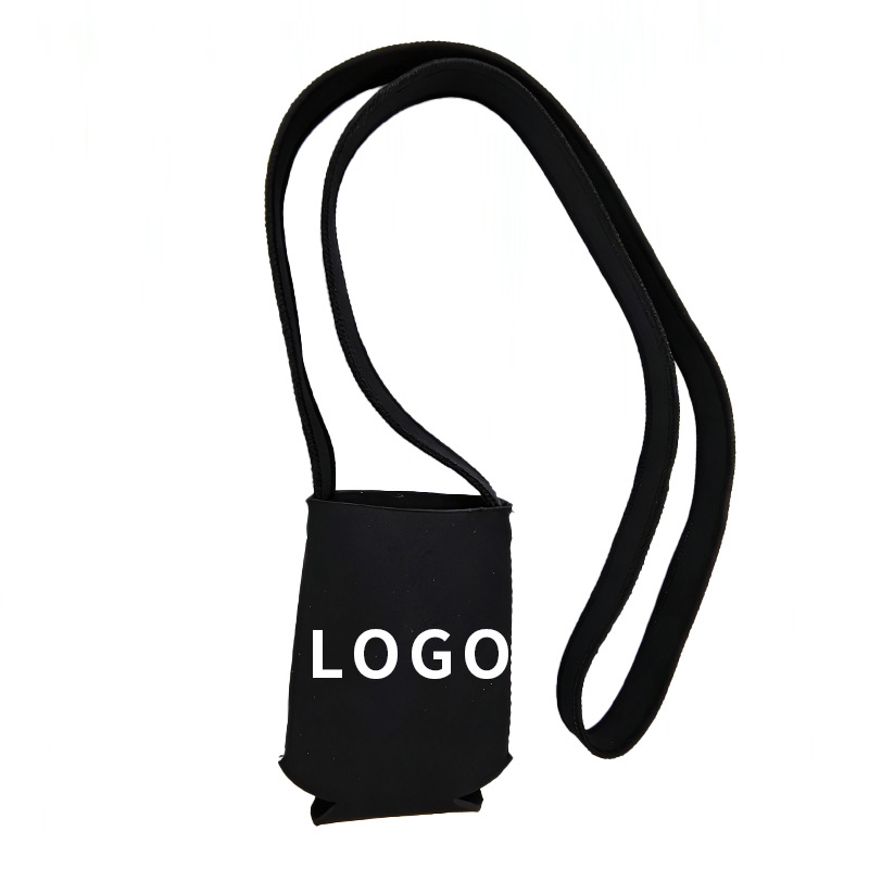 Husă de protecție pentru doza de 12 oz, cu curea crossbody, lanard și suport pentru pahar